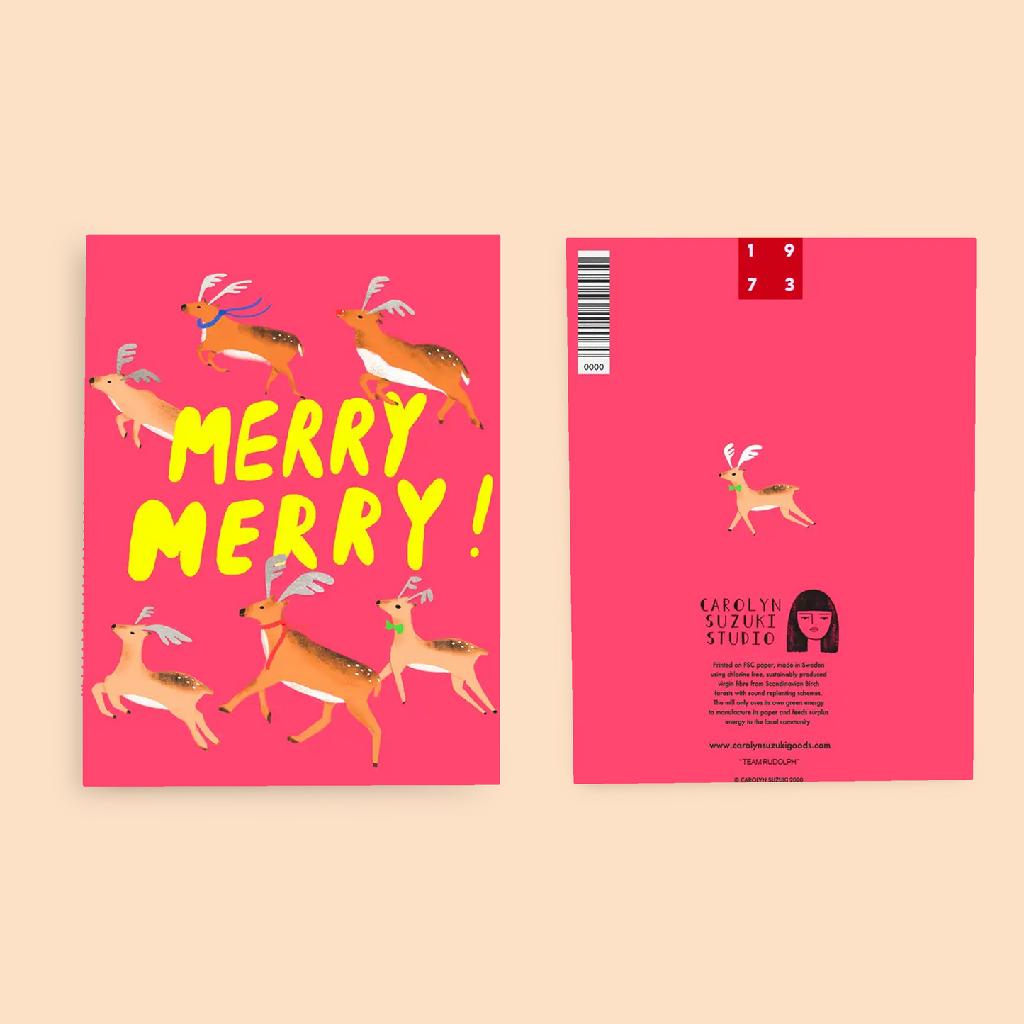 TEAM RUDOLPH - Holiday Card