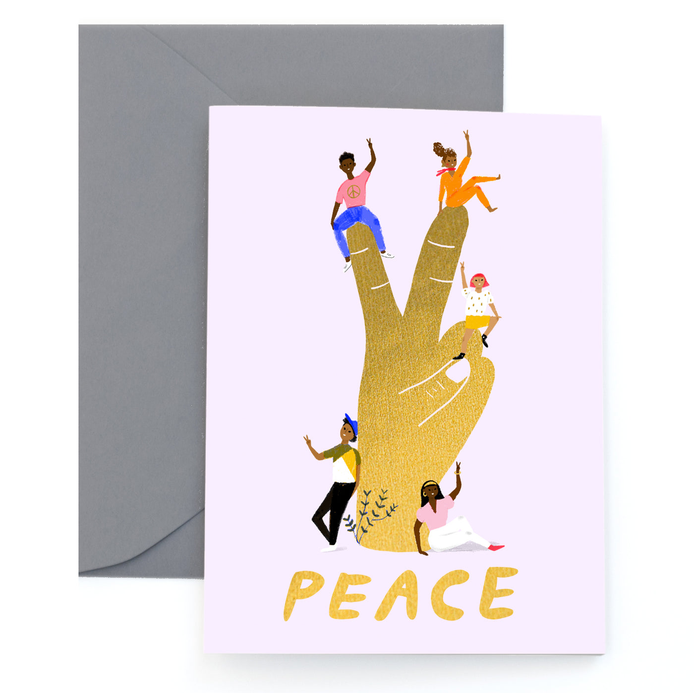 PEACE SCULPTURE - Holiday Card