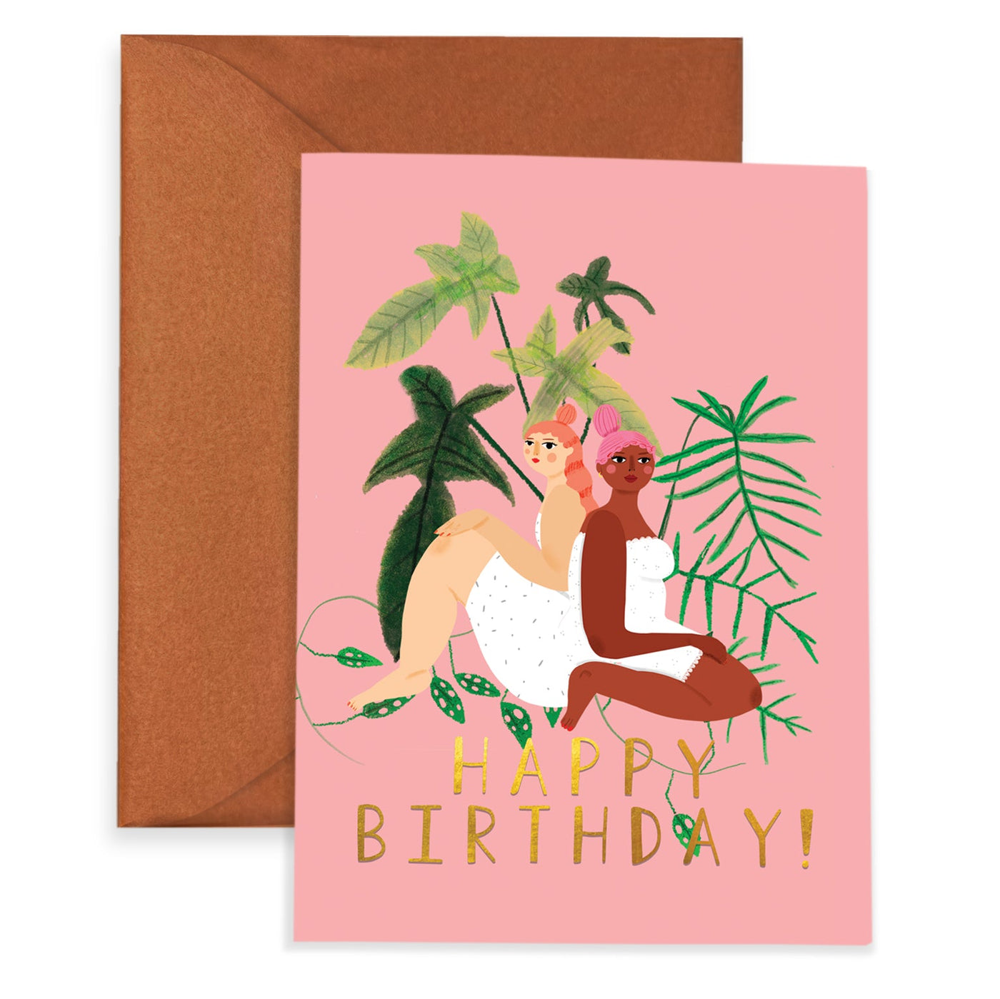 BOTANICAL WOMEN - Birthday Card