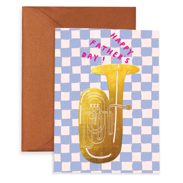 TUBA FOR DAD - Father's Day Card