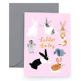 USAGI THREE - Baby Card