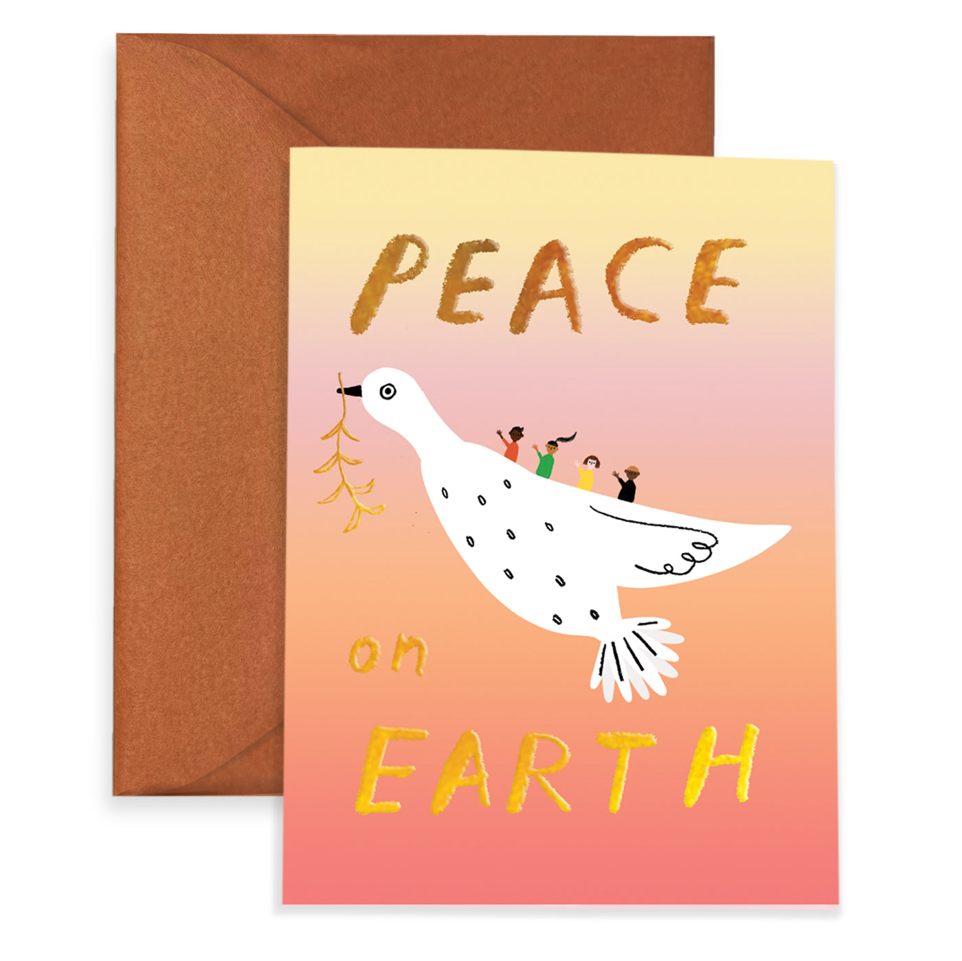 PEACE BIRD 2 - Holiday Card