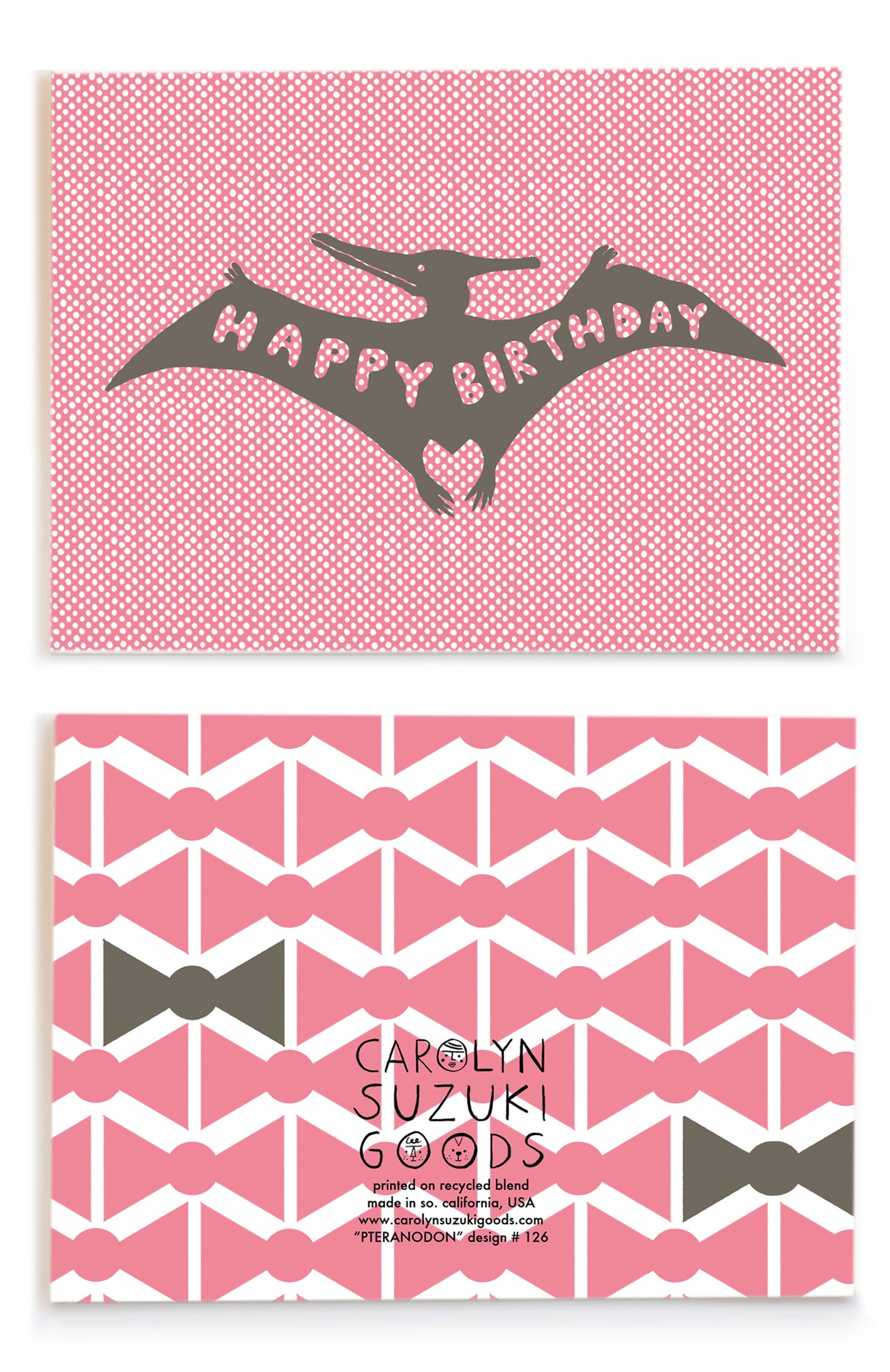 PTERANODON - Birthday Card