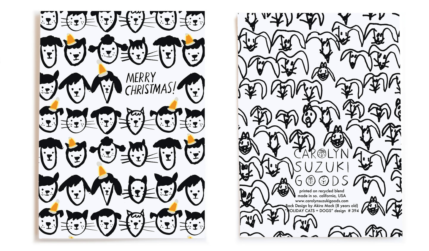 SANTA HATS - Holiday Card