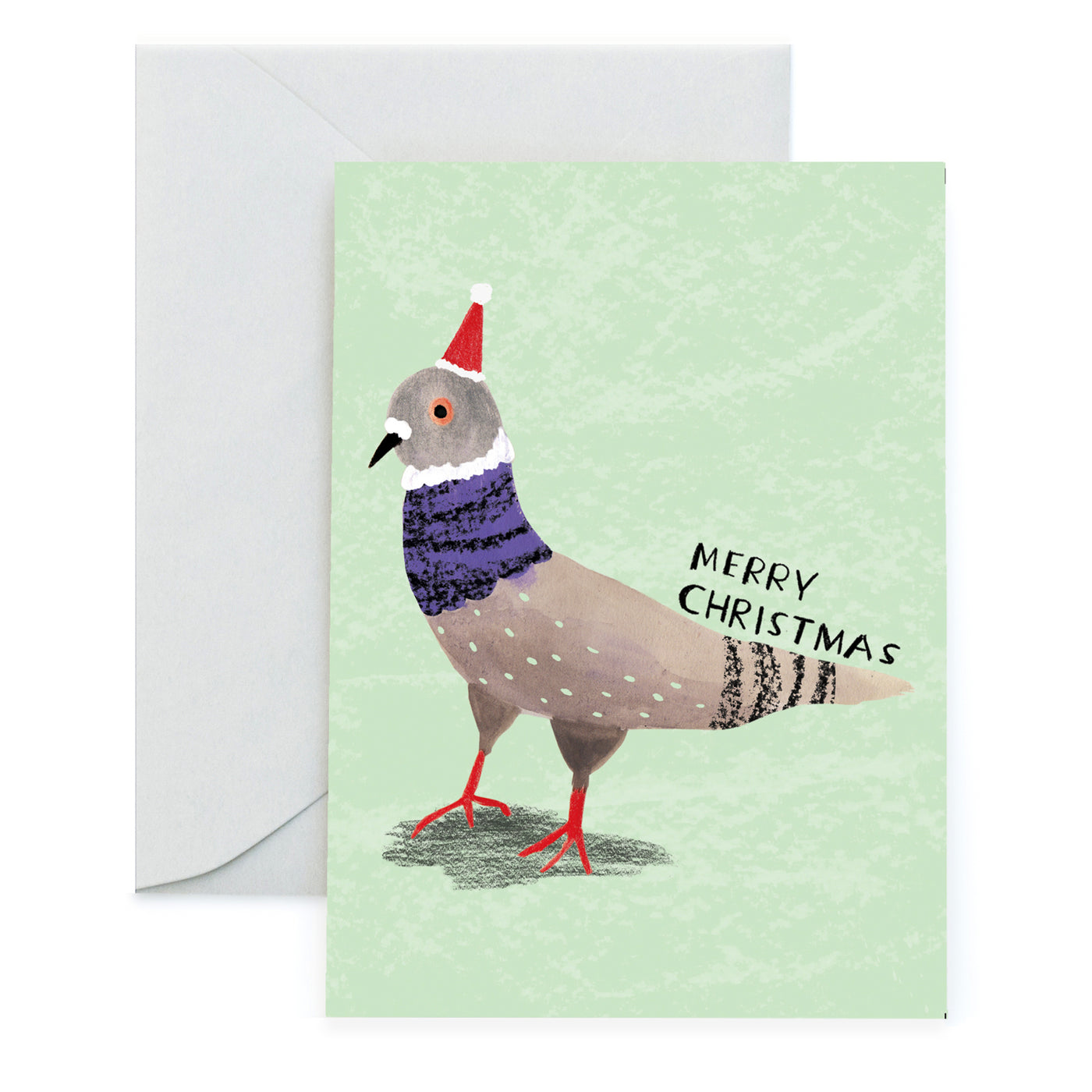 CHRISTMAS PIGEON - Holiday Card