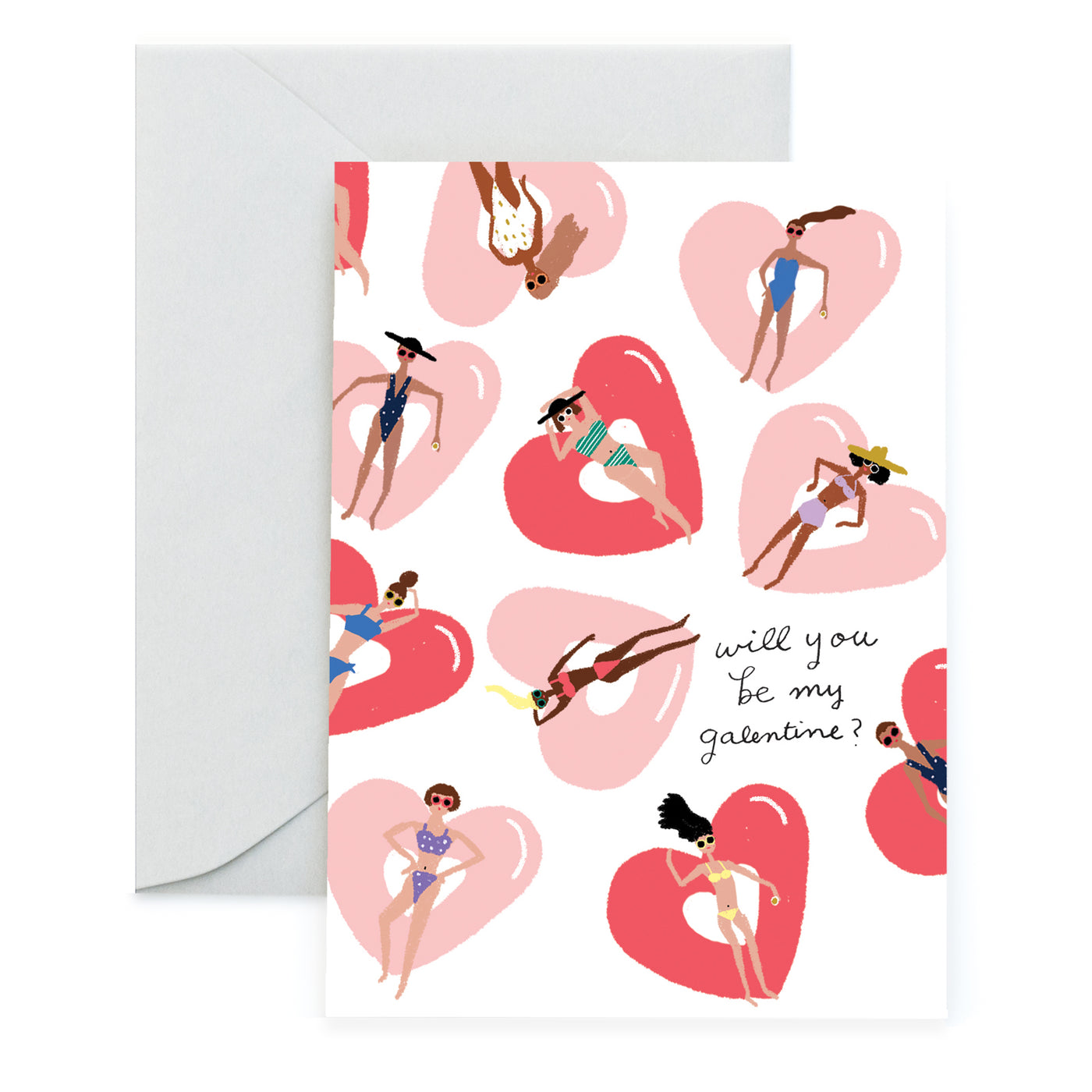 FLOATING FOREVER - Valentine Card