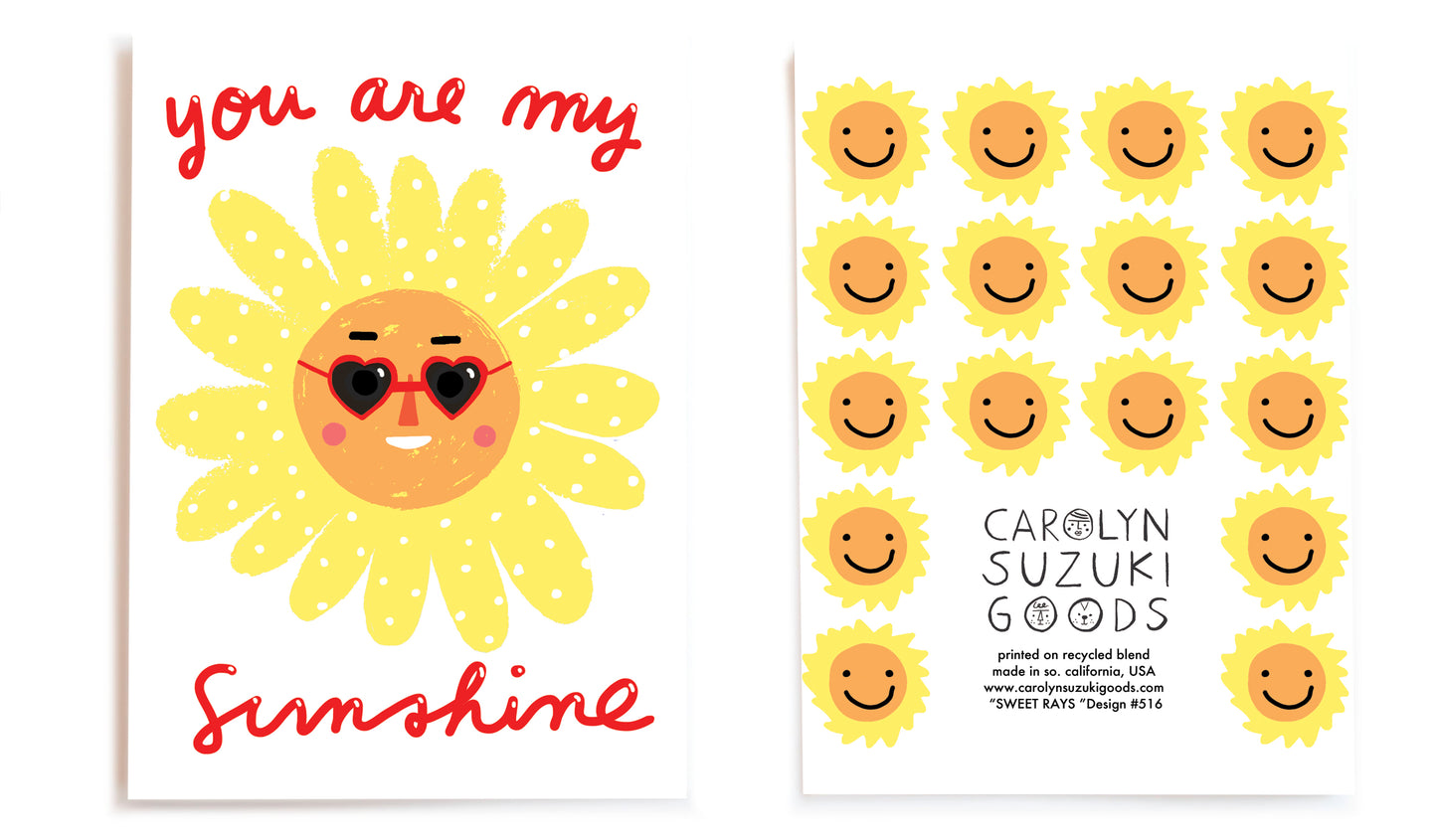 SWEET RAYS - Love Card - DSC