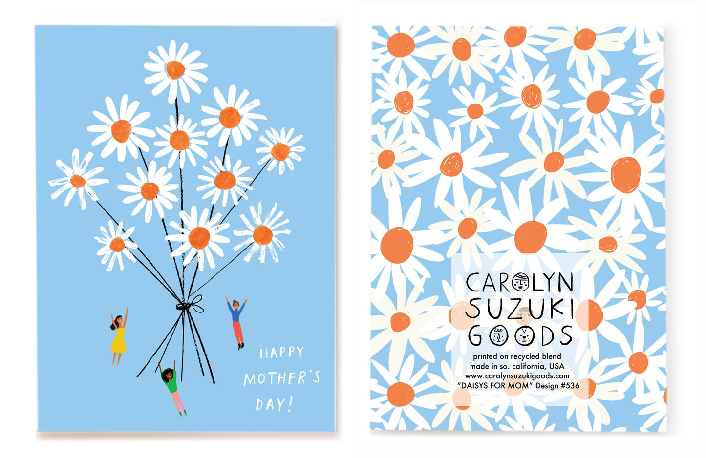 DAISIES FOR MOM - Mother's Day Card
