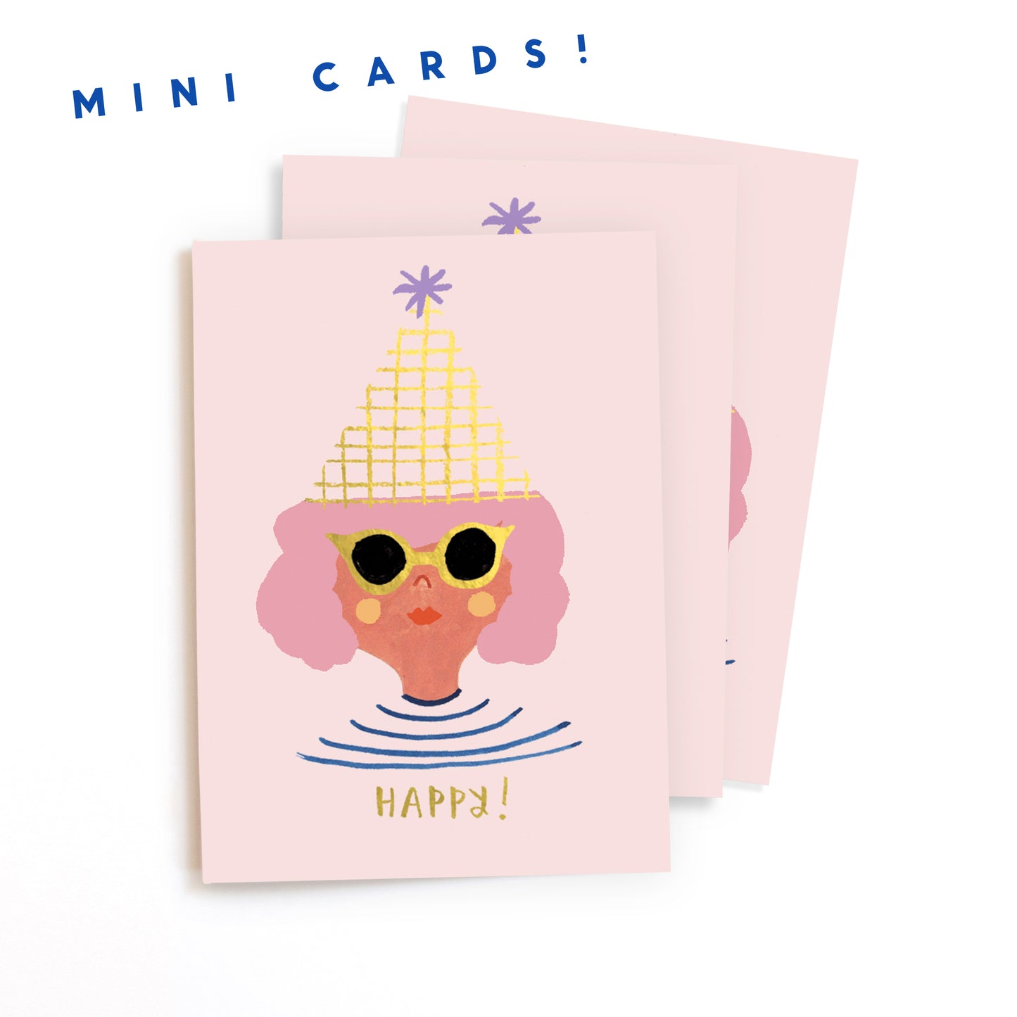 PARTY GIRL - Mini Card Gift Tags