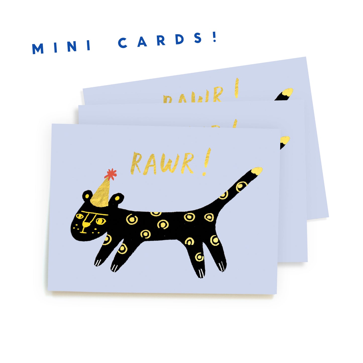 LEOPARD - Mini Card Gift Tags