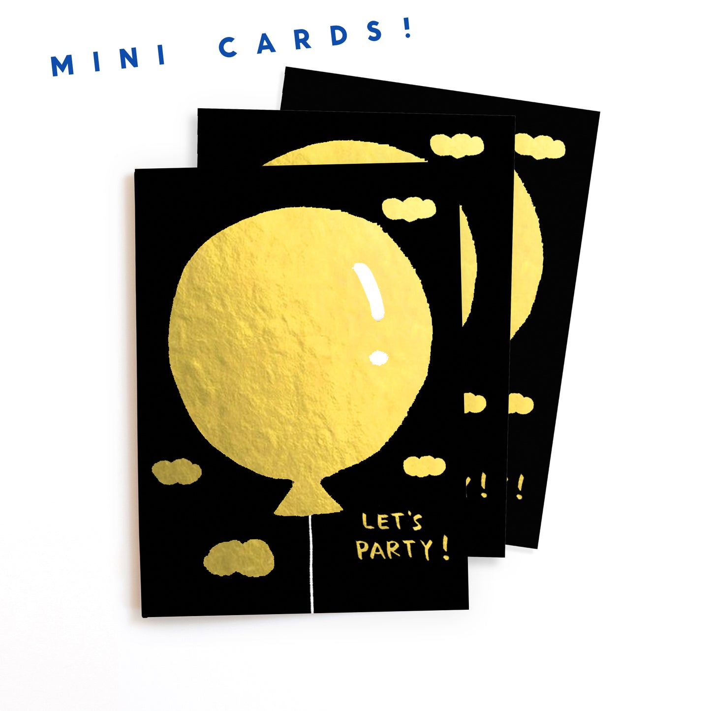 SHINY BALLOON - Mini Card Gift Tags