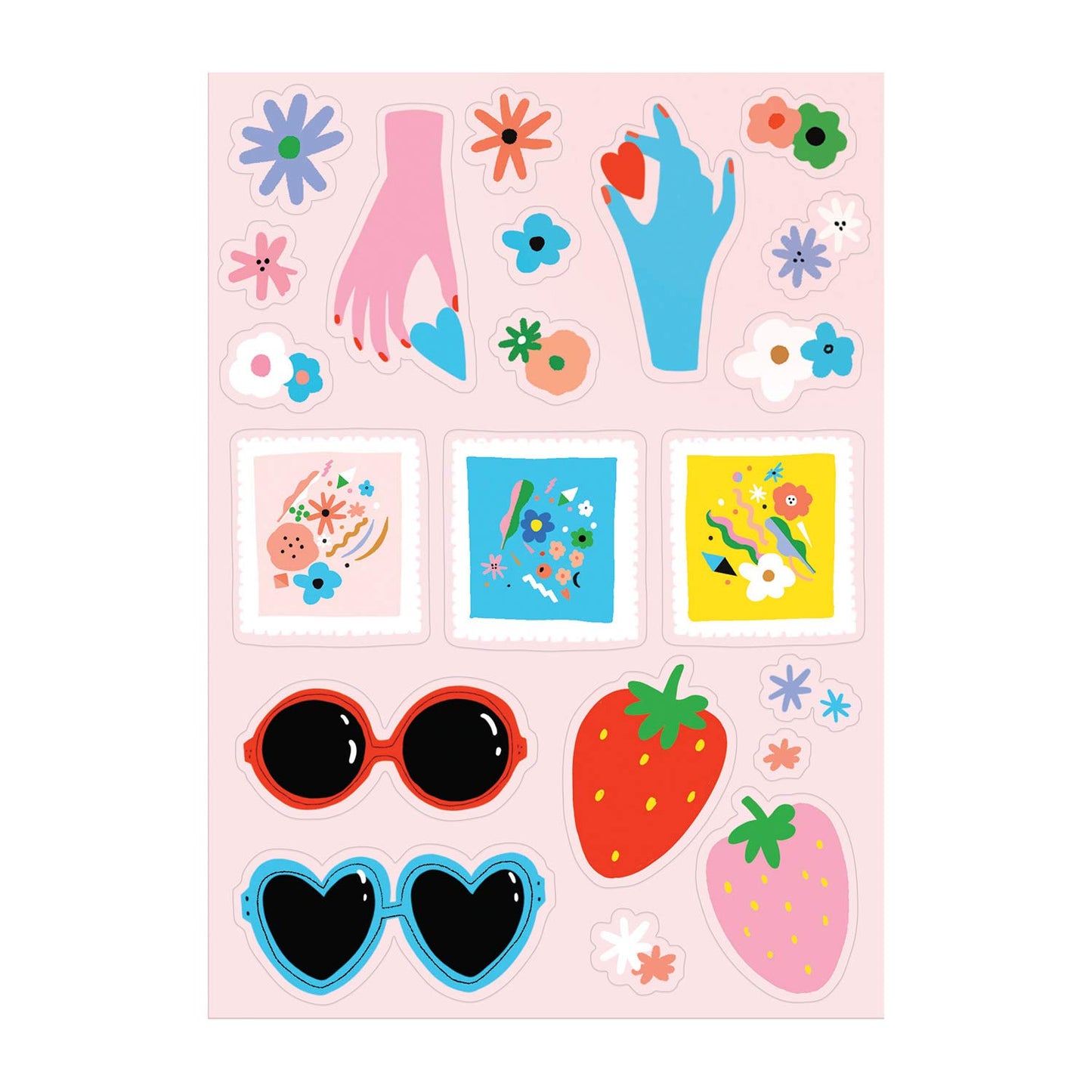 HEY LOVE - Shaped Stationery Set