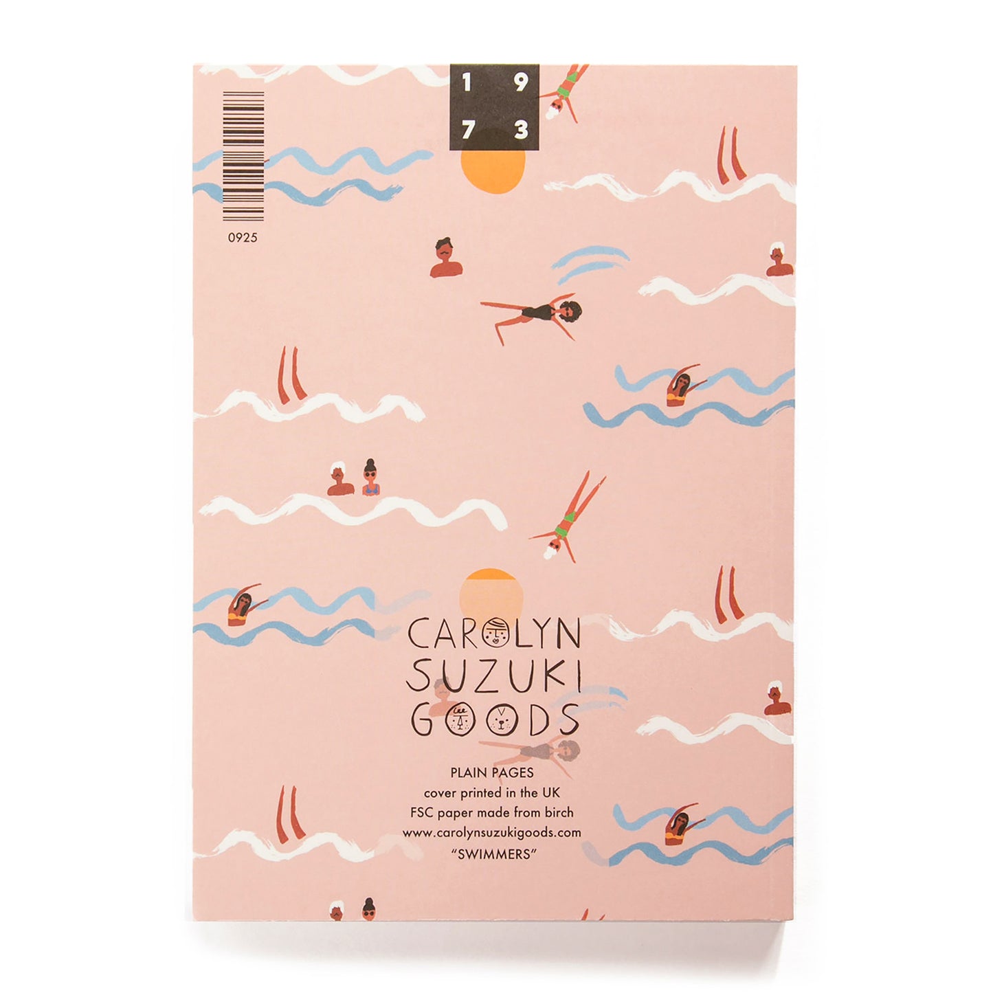SWIMMERS - Large Notebook