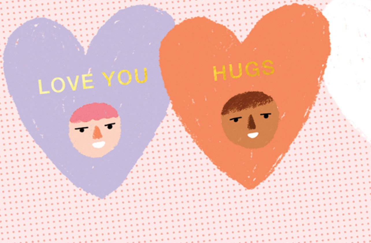 CONVERSATION HEARTS - Valentine Card