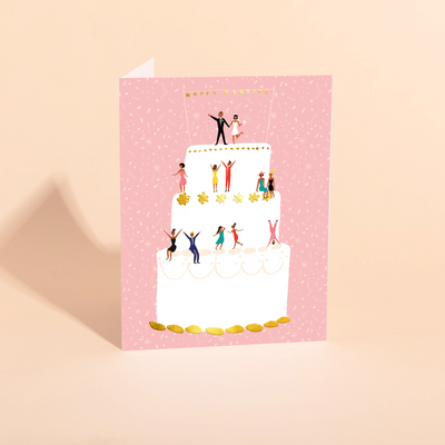 WEDDING CAKE - Wedding Card