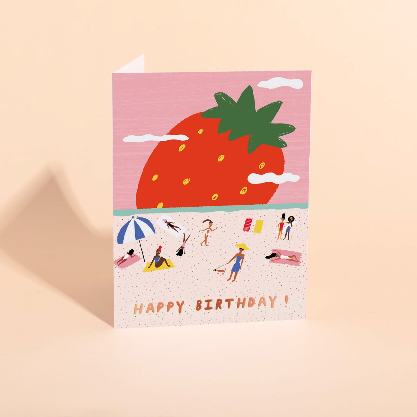STRAWBERRY FIELD - Birthday Card