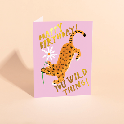 WILD CHILD - Birthday Card