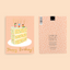 CONFETTI CAKE - Birthday Card
