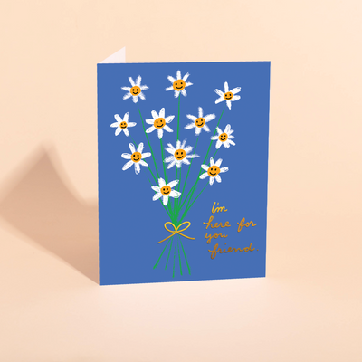 BUNCH O FLOWERS - Sympathy Card
