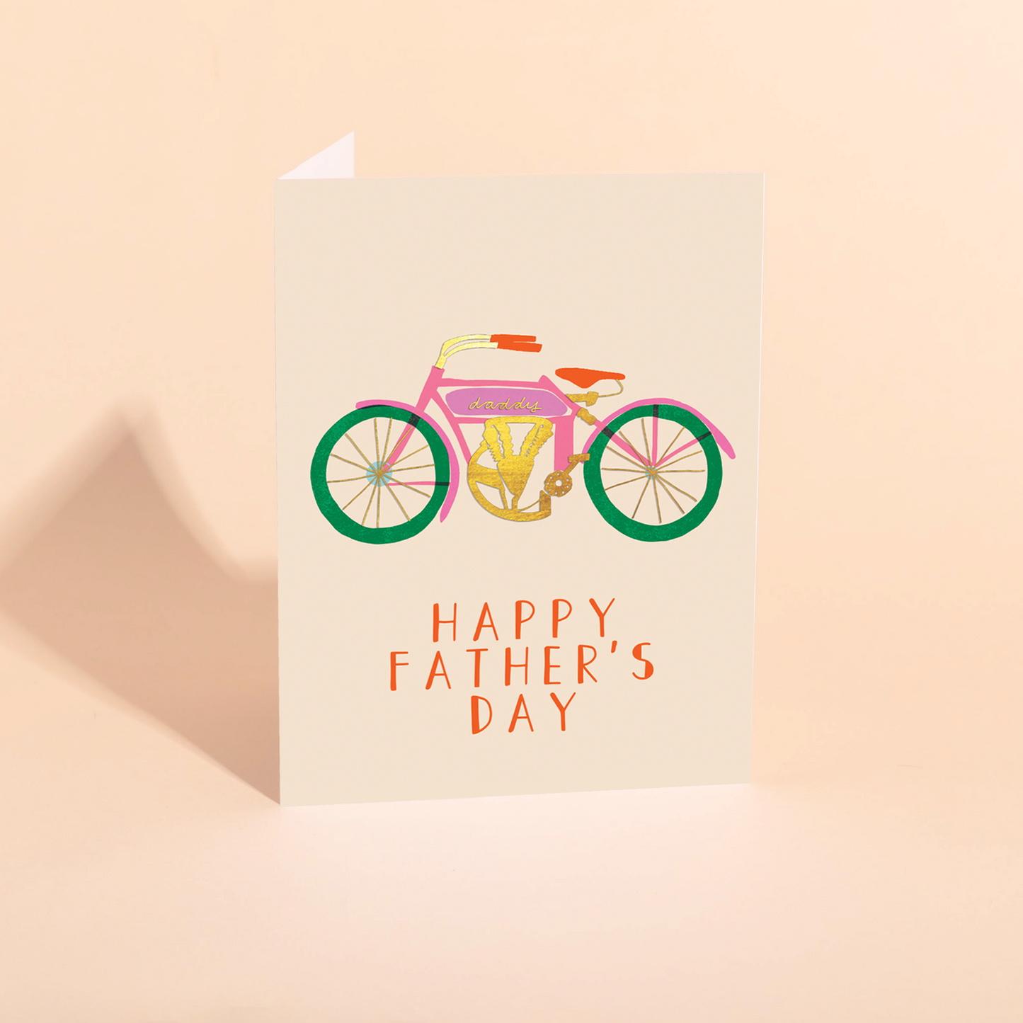 VINTAGE BIKER - Father's Day Card