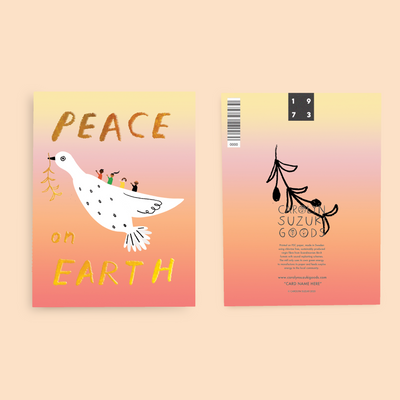PEACE BIRD 2 - Holiday Card