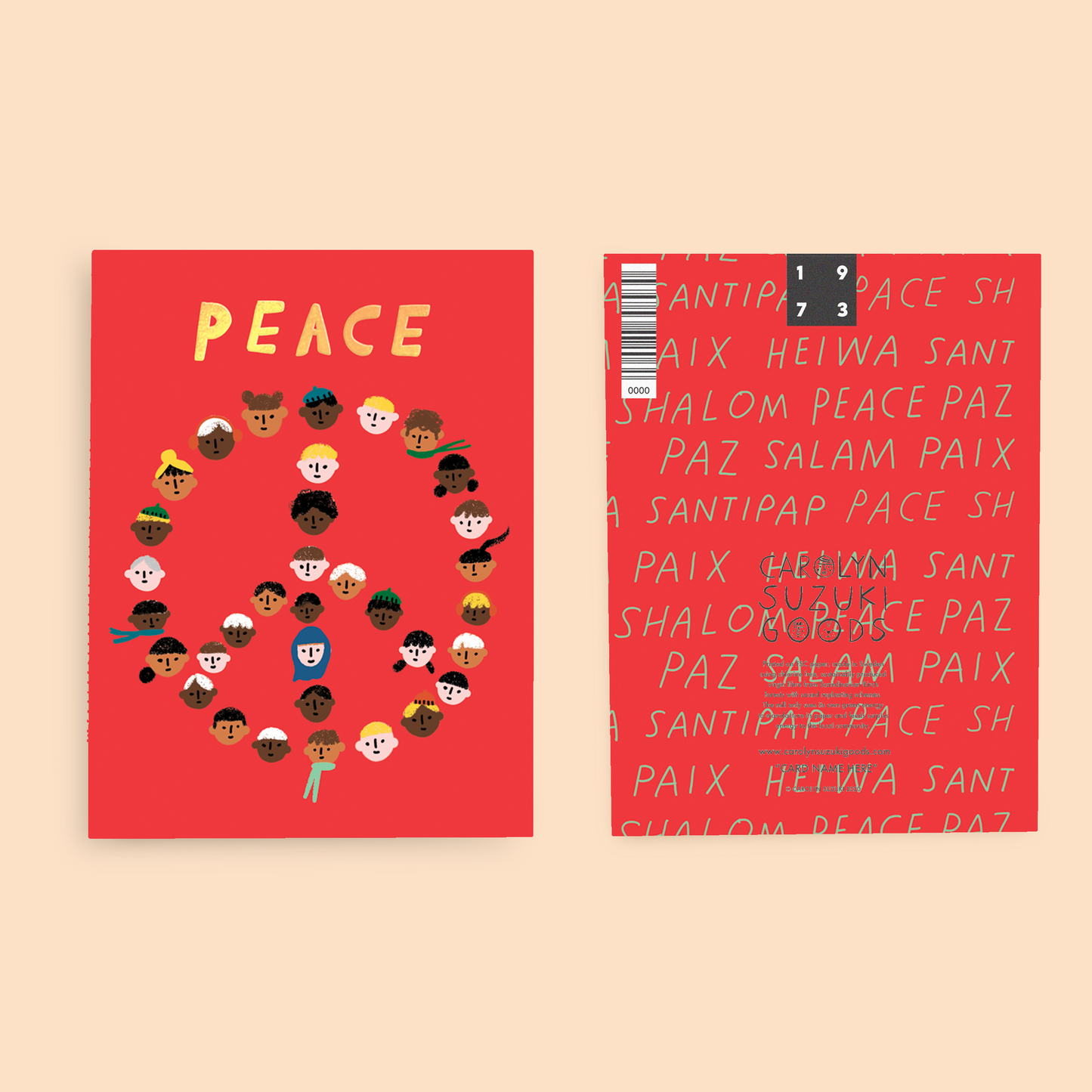 PEACE PALS 3 - Holiday Card