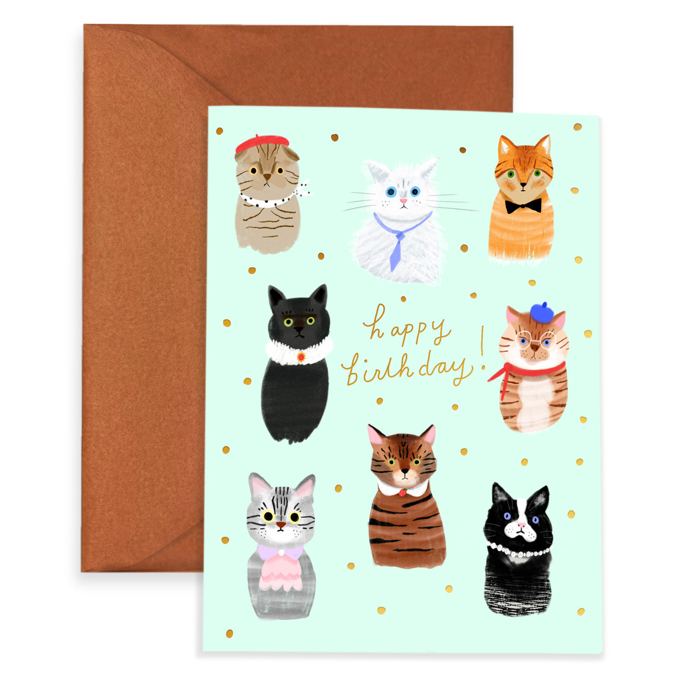 PARTY CATS - Birthday Card