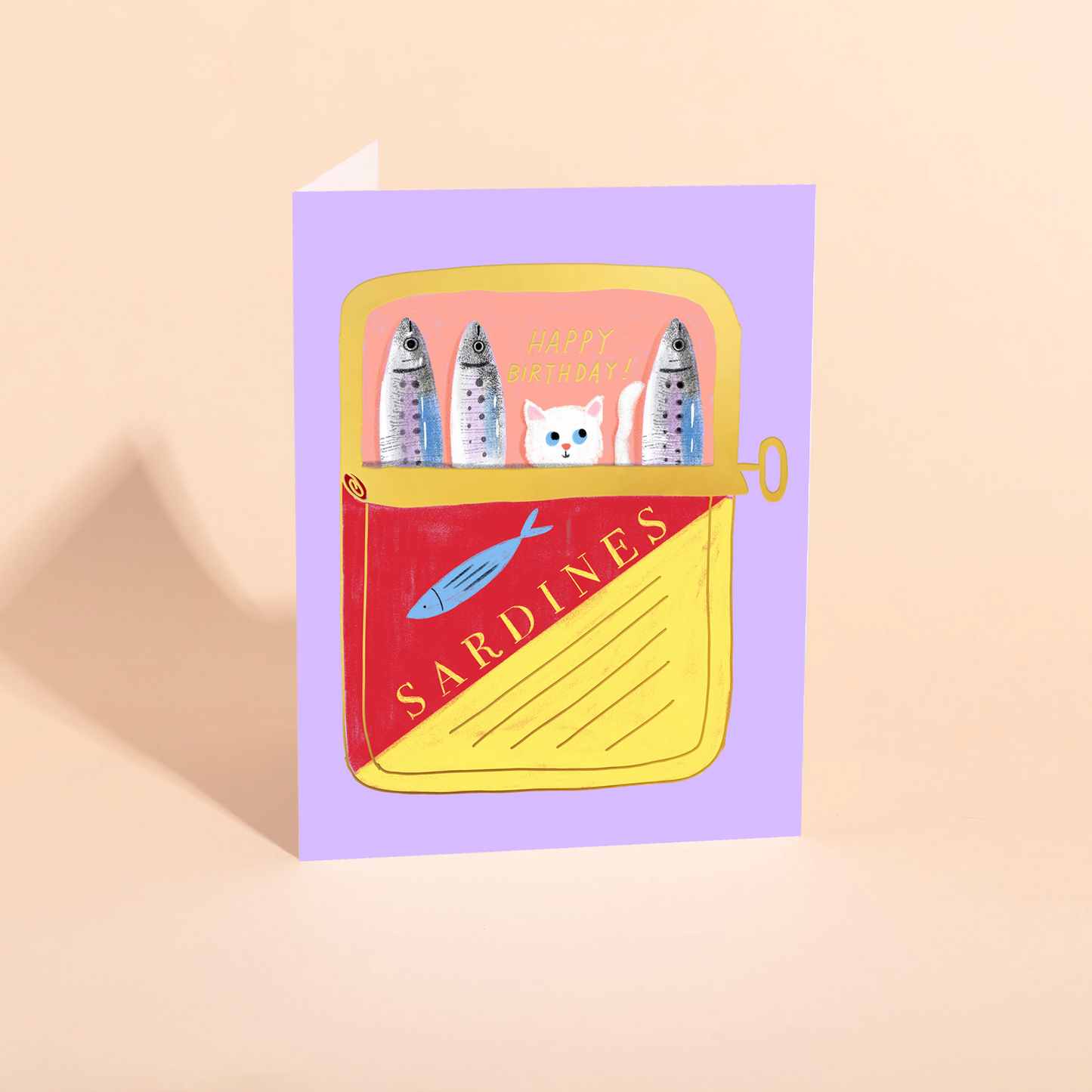 TINNED FISH - Birthday Card