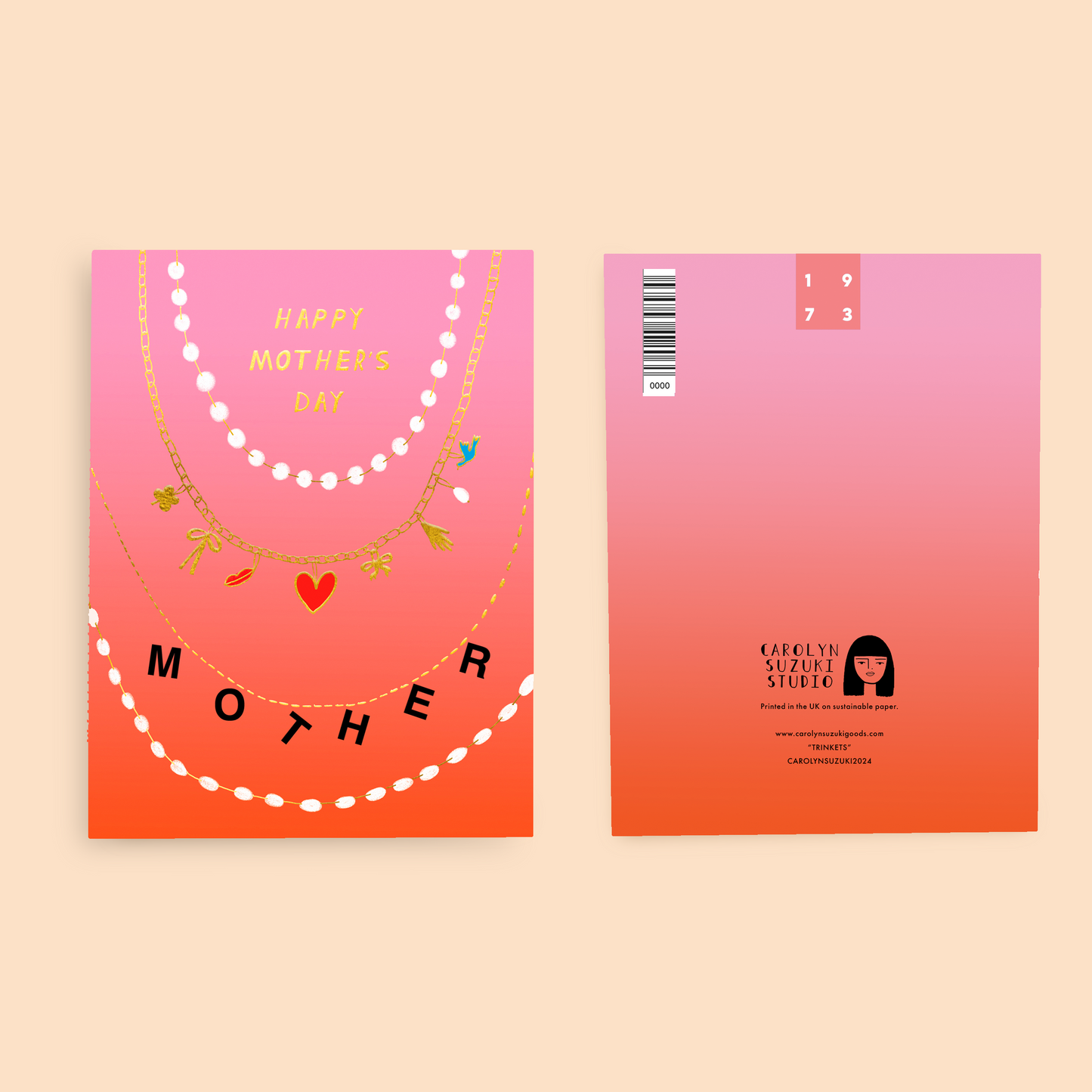 TRINKETS - Mother's Day Card