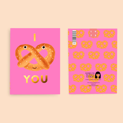 IN KNOTS FOR YOU - Love Card