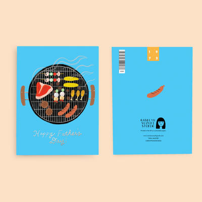 GRILL MASTER - Father's Day Card