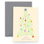 HAPPY TREE - Holiday Card Box Set of 6