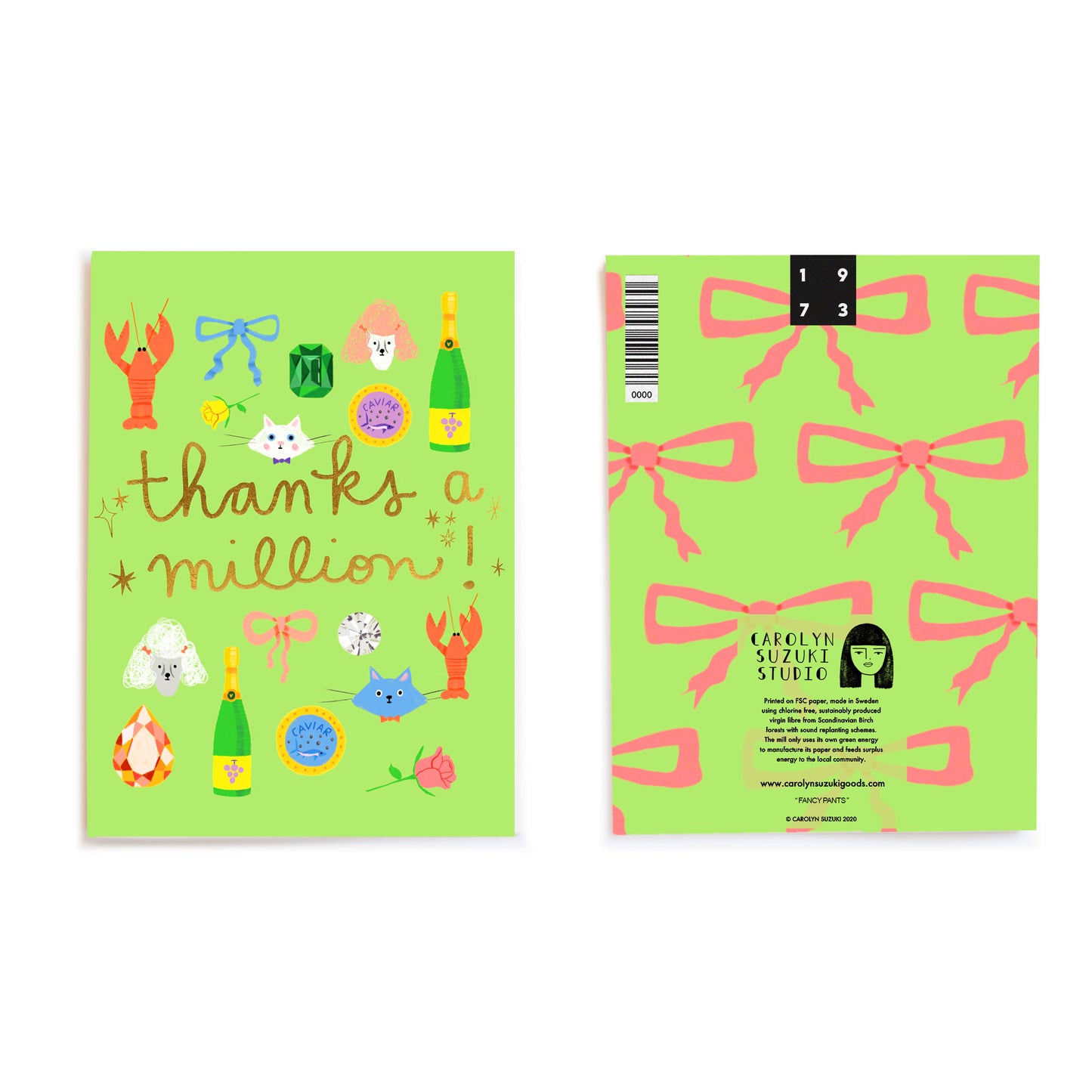 FANCY PANTS - Everyday Greeting Card Box Set of 6