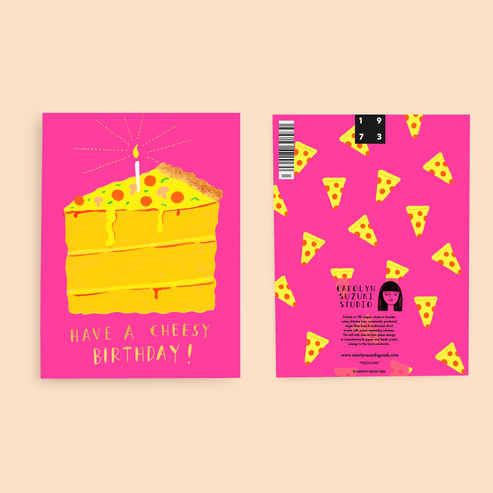 PIZZA CAKE - Birthday Cake – carolynsuzukigoods