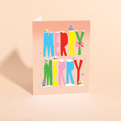 MERRY VILLAGE - Holiday Card