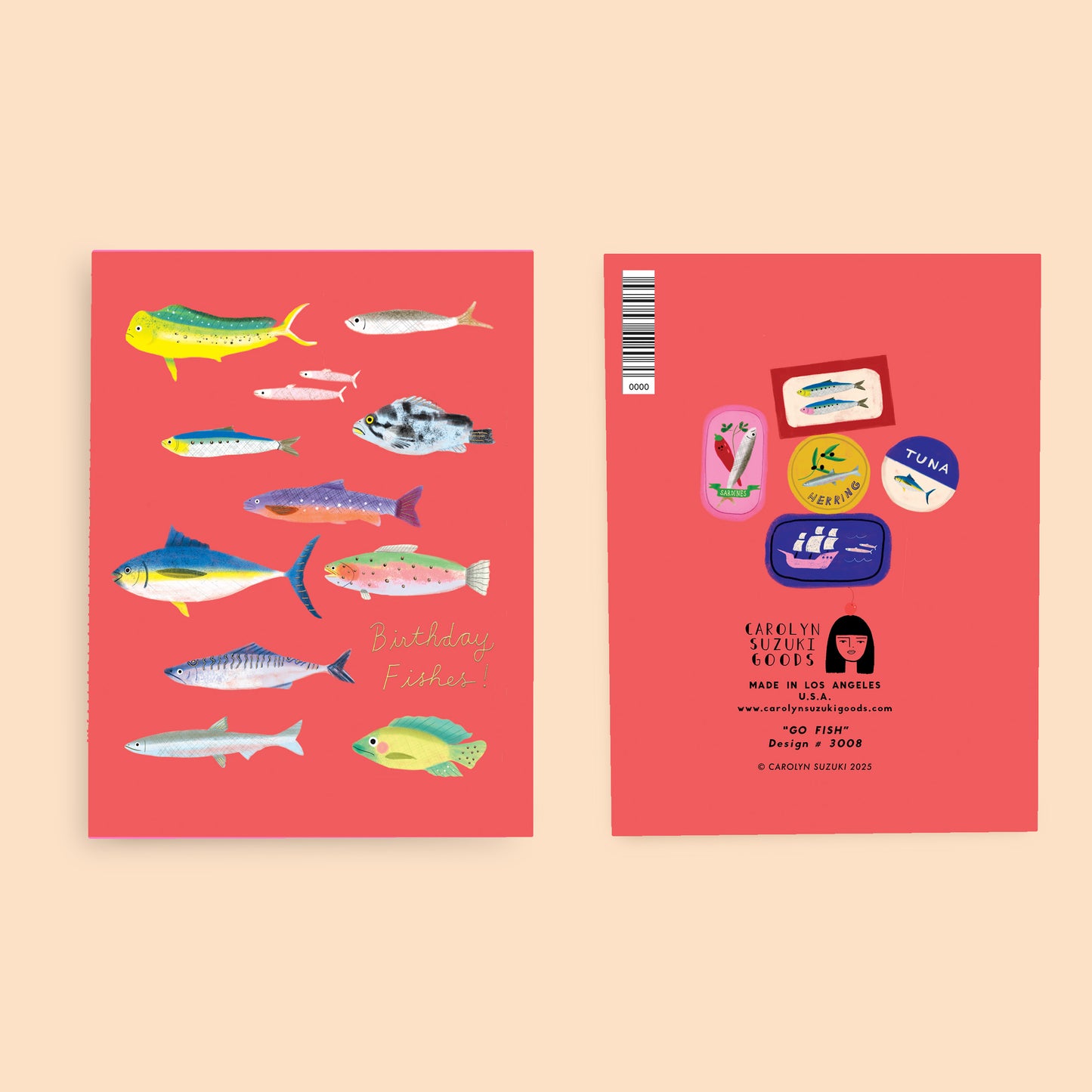 GO FISH - Birthday Card