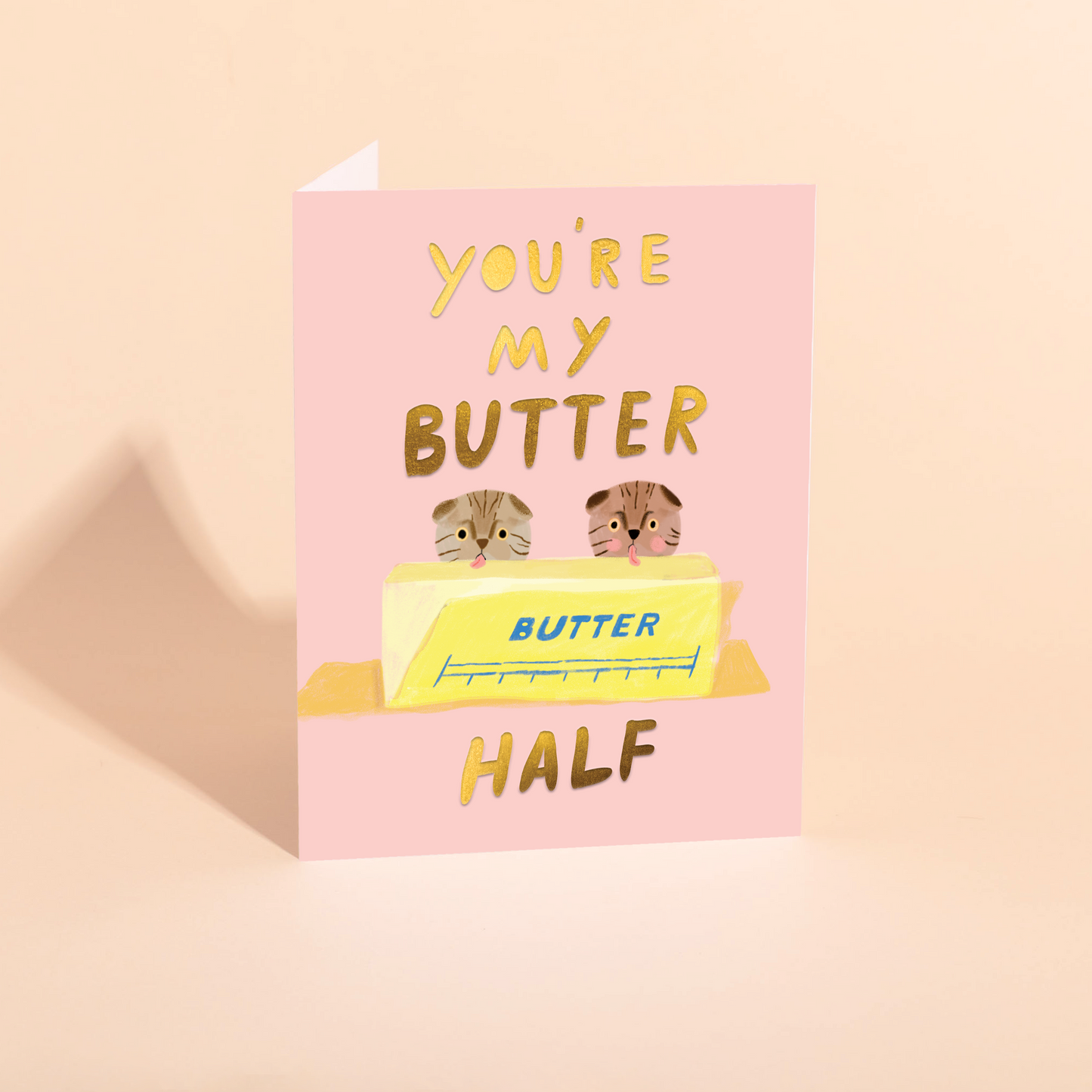 BUTTER HALF - Love Card