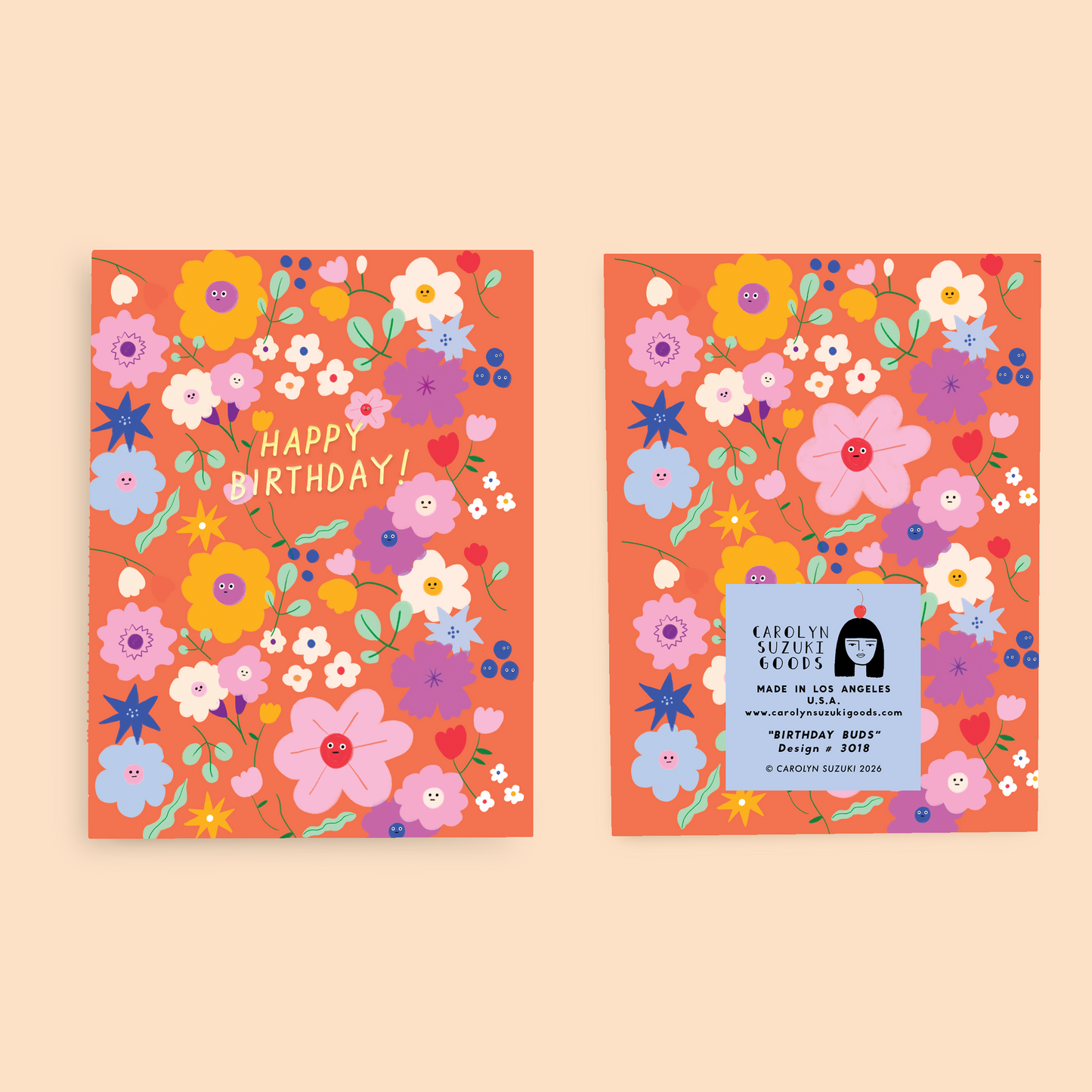 BIRTHDAY BUDS - Birthday Card