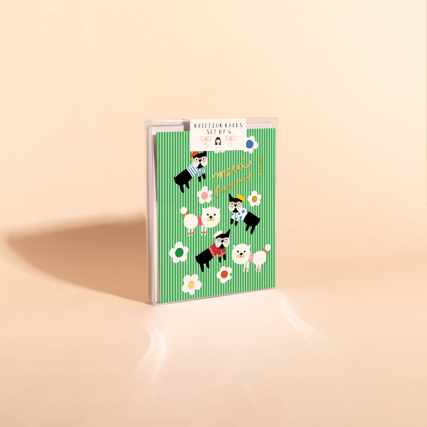 MERCI BIEN - Thank You Card Box Set of 6