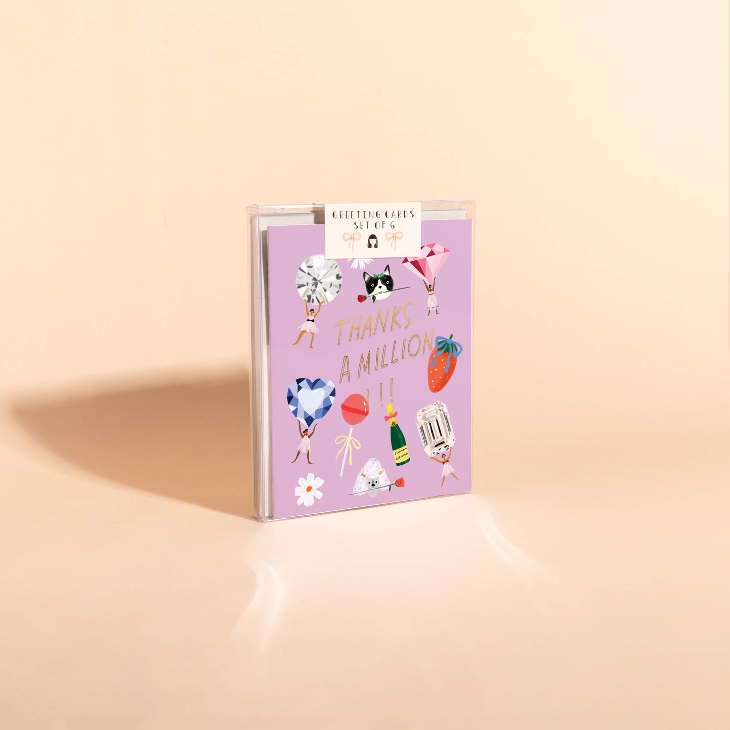 FANCY SCHMANCY - Thank You Card Box Set of 6