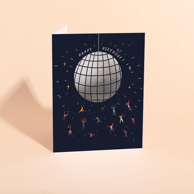 DISCO BALL - Birthday Card