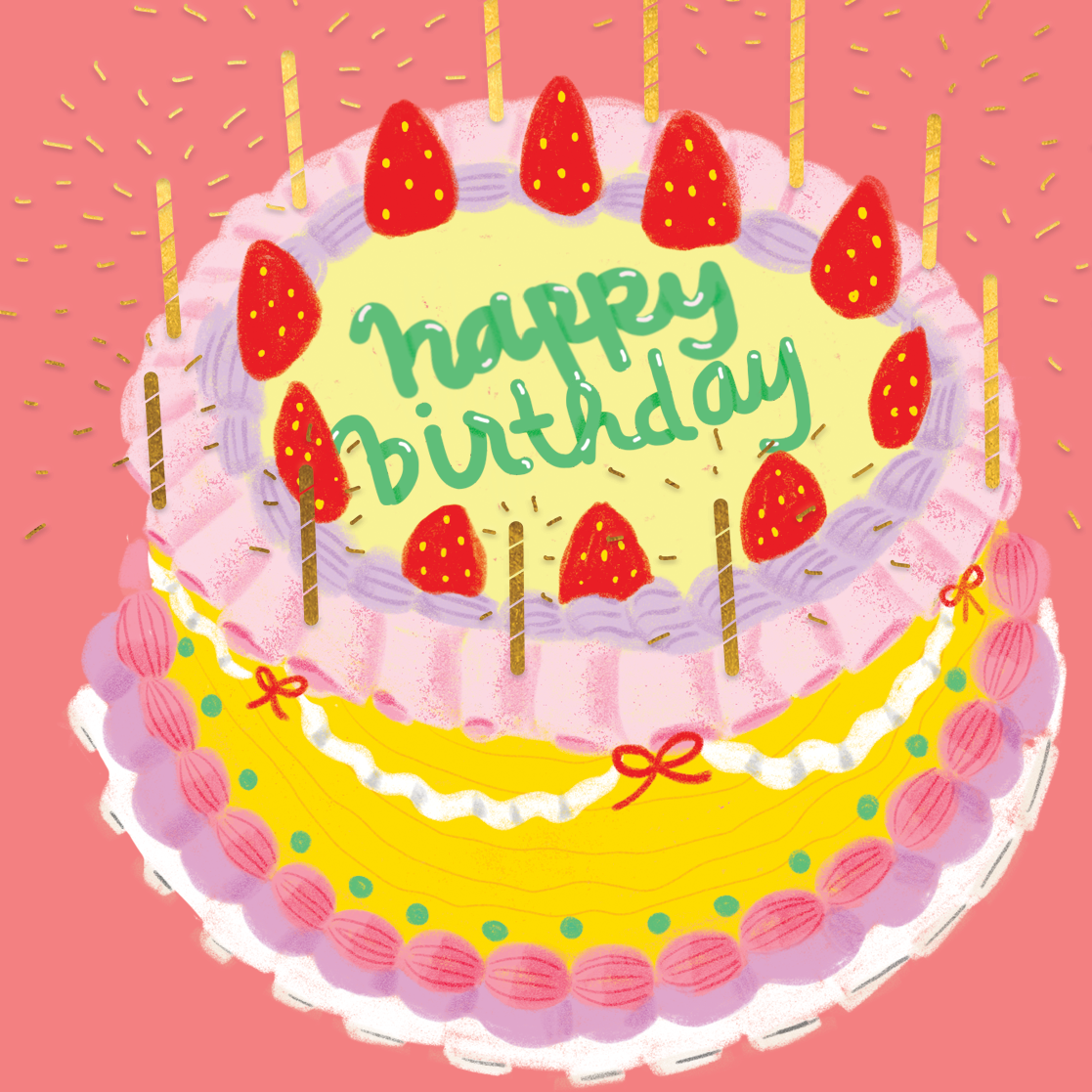 ICHIGO CAKE - Birthday Card