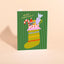 VINTAGE STOCKING - Holiday Card