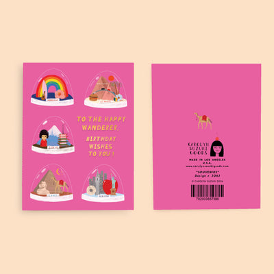 SOUVENIRS - Birthday Card