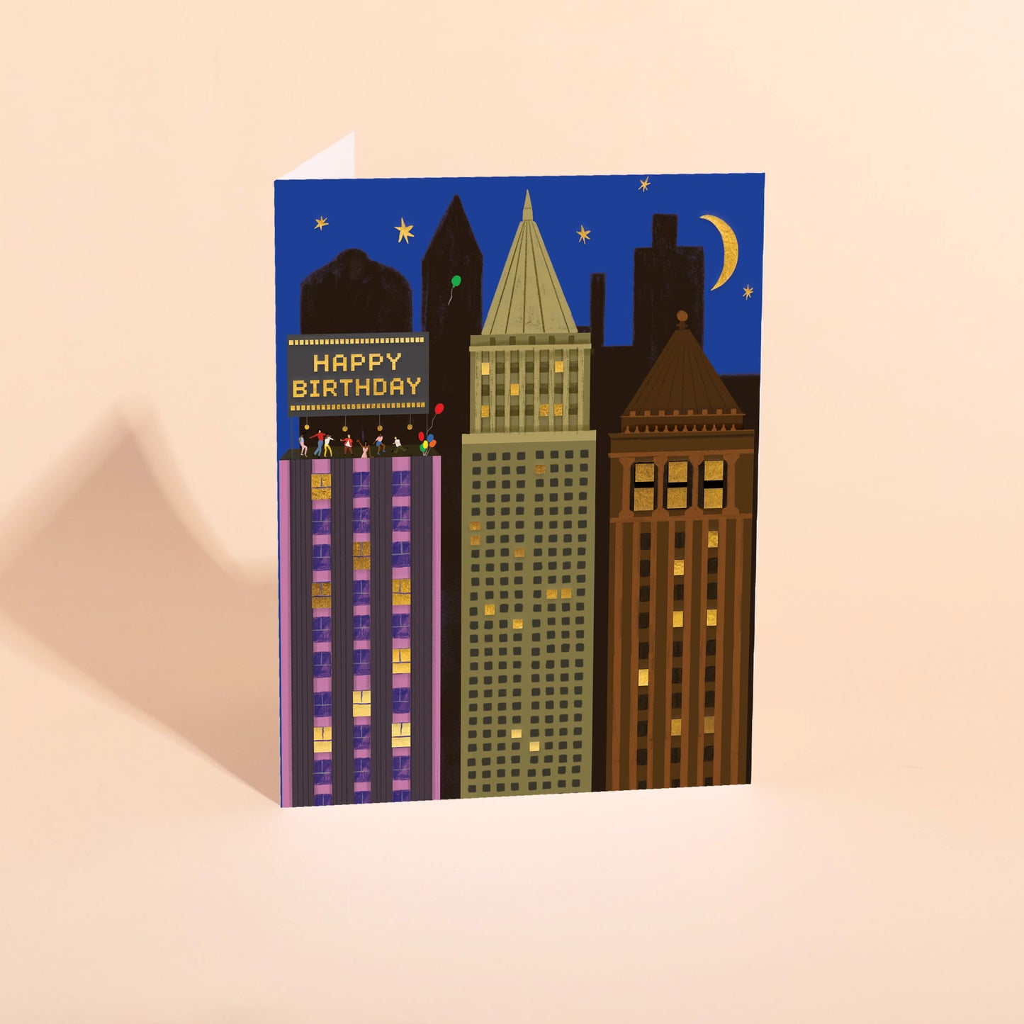 BRIGHT LIGHTS BIG CITY TK - Birthday Card