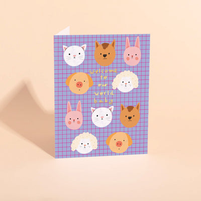 WELCOMING COMMITTEE - Baby Card