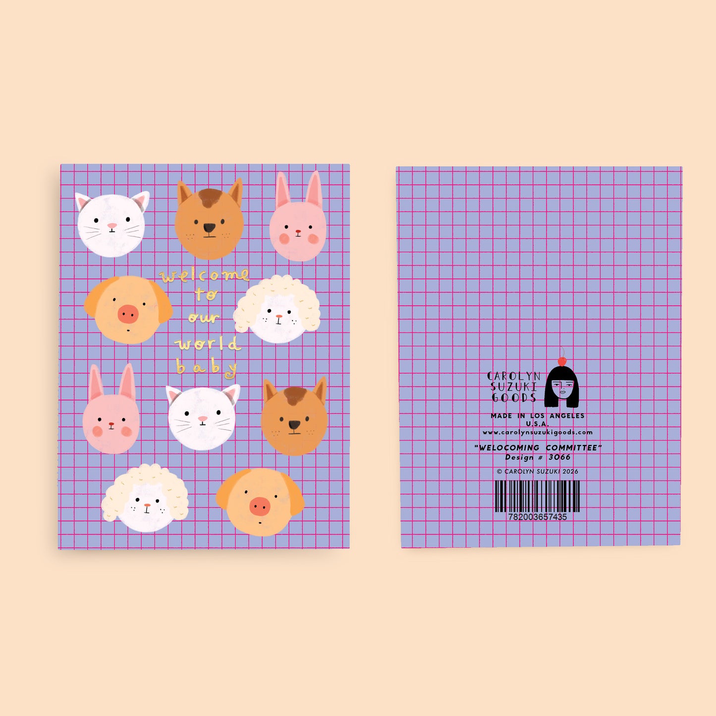 WELCOMING COMMITTEE - Baby Card