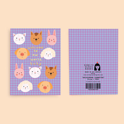 WELCOMING COMMITTEE - Baby Card