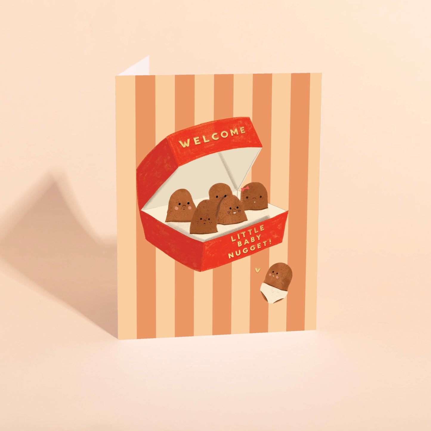 LIL NUGGETS - Baby Card