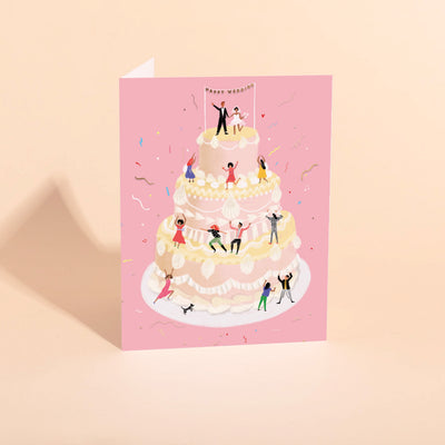 CELEBRATION CAKE - Wedding Card